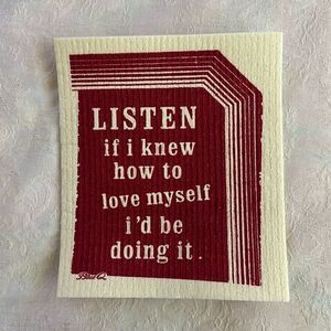 Blue Q Swedish Dish Cloth Quirky Fun Practical